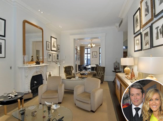 Matthew Broderick, Sarah Jessica Parker, New York Townhouse Matthew Broderick, Sarah Jessica Parker, New York Townhouse